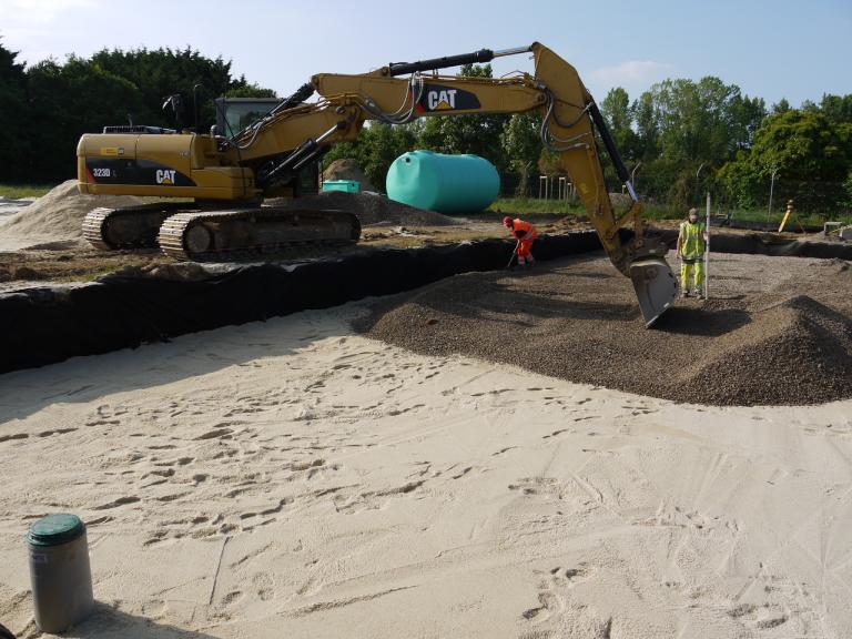 filtre à sable pour assainissement autonome